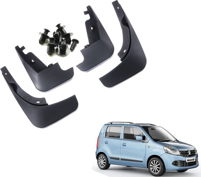 WolkomHome Mud Flap, Front Mud Guard, Rear Mud Guard For Maruti WagonR NA(Black)
