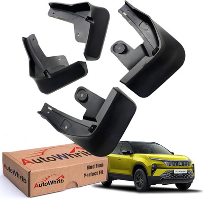 Autowhrib Mud Flap For Tata Harrier 2024(Black)