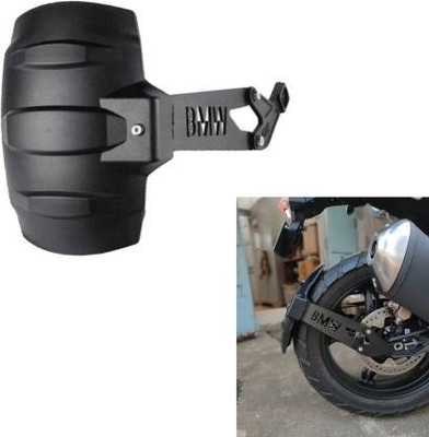 way2gmart Rear Mud Guard For BMW G 310 GS NA(Black)