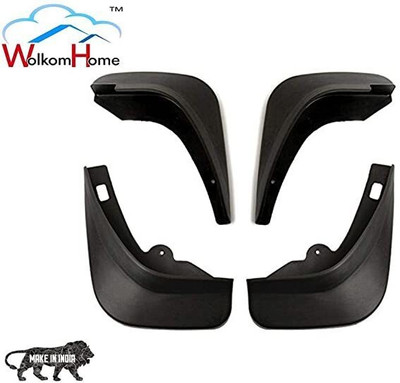 WolkomHome Mud Flap, Front Mud Guard, Rear Mud Guard For Renault Lodgy NA(Black)