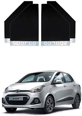 GS Grow n Shine Rear Mud Guard For Hyundai Xcent NA(Black)