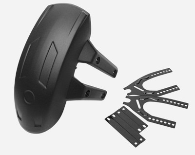 AOW ATTRACTIVE OFFER WORLD Rear Mud Guard For Suzuki Universal For Bike 2021(Black)