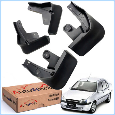 Autowhrib Mud Flap For Ford Ikon NA(Black)