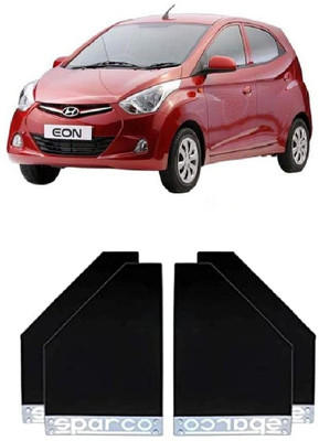 GS Grow n Shine Rear Mud Guard For Hyundai Eon NA(Black)