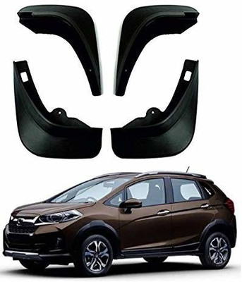Gee Cee Front Mud Guard, Rear Mud Guard For Honda WRV NA(Black)