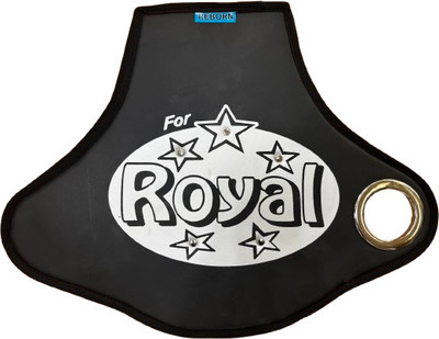 MODAROCK Rear Mud Guard For Royal Enfield Classic NA(Black, White)