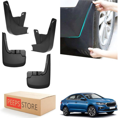 PEEPS STORE Mud Flap For Skoda NA 2022(Black)