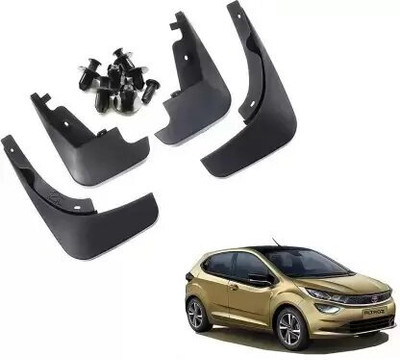 ANiiTEK Rear Mud Guard, Front Mud Guard, Mud Flap For Tata Altroz XE Petrol NA(Black)