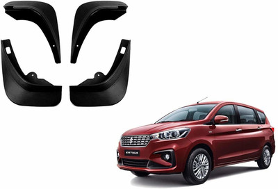 shopdream Front Mud Guard, Rear Mud Guard For Maruti Ertiga 2018, 2019, 2020, 2021(Black)