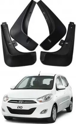 ANiiTEK Rear Mud Guard, Front Mud Guard, Mud Flap For HYUNDAI i10 NA(Black)
