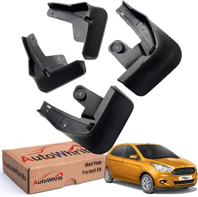 Autowhrib Mud Flap For Ford Figo 2015(Black)
