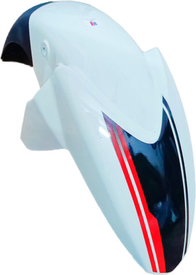 Mudsor Front Mud Guard For TVS Apache RTR 160 NA(White)