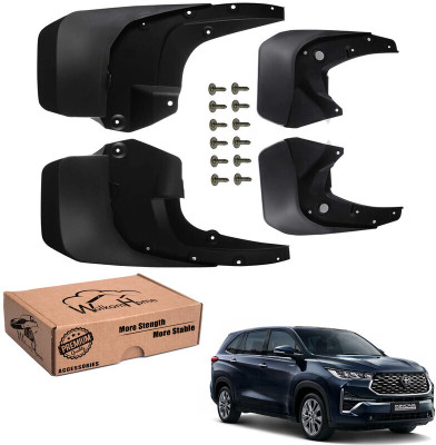 WolkomHome Mud Flap, Front Mud Guard, Rear Mud Guard For Toyota NA NA(Black)