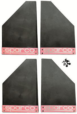 OOLTAH PAHIYA Rear Mud Guard, Front Mud Guard For Toyota Innova Crysta 2016(Black)