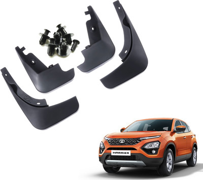 WolkomHome Mud Flap, Front Mud Guard, Rear Mud Guard For Tata Harrier 2019(Black)
