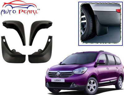 AUTO PEARL Cars Front Mud Guard, Rear Mud Guard For Renault NA NA(Black)