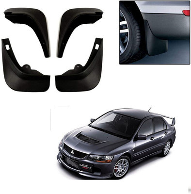 GS Grow n Shine Rear Mud Guard, Front Mud Guard For Mitsubishi Lancer NA(Black)
