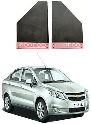 OOLTAH PAHIYA Rear Mud Guard, Front Mud Guard For Chevrolet Sail NA(Black)