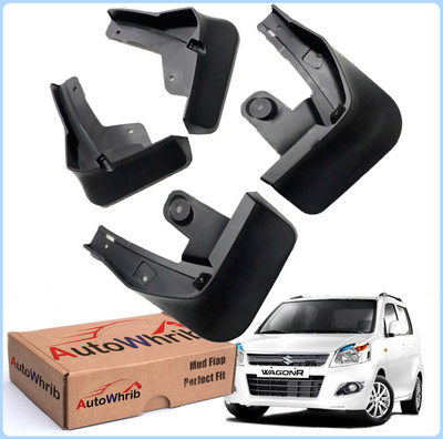 Autowhrib Mud Flap For Maruti WagonR 2013(Black)