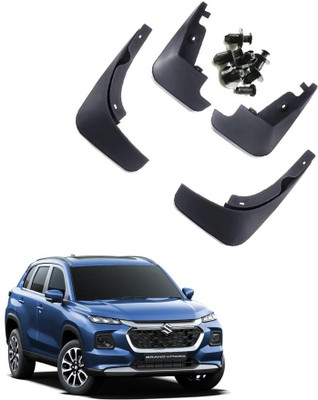 HUDMOZ Front Mud Guard, Rear Mud Guard For Maruti Grand Vitara NA(Black)