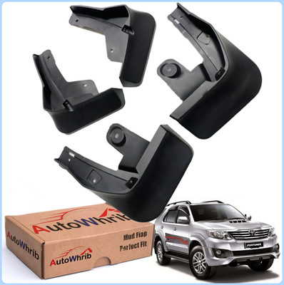 Autowhrib Mud Flap For Toyota Fortuner 2017(Black)