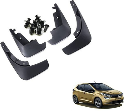 WolkomHome Mud Flap, Front Mud Guard, Rear Mud Guard For Tata Altroz XM Diesel 2020(Black)