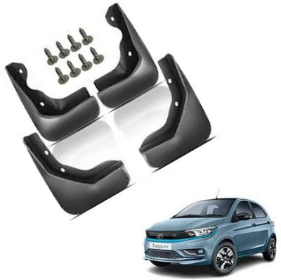 ROSHNEER ENTERPRISES Mud Flap For Tata Tiago 2023(Black)