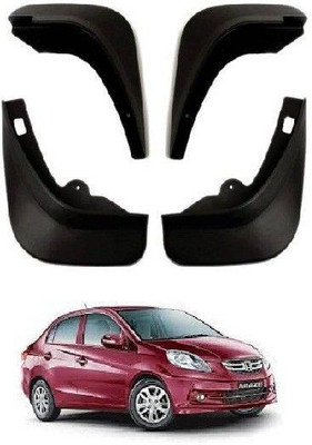 shopdream Front Mud Guard, Rear Mud Guard For Honda Amaze 2013(Black)