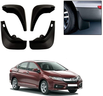 ROSHNEER ENTERPRISES Mud Flap For Honda City 2018(Black)