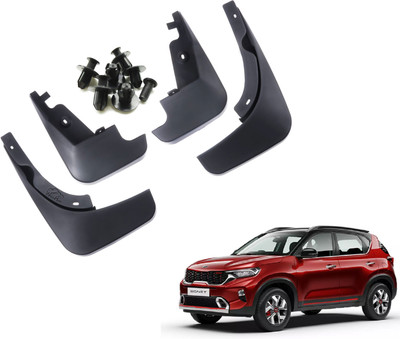 WolkomHome Mud Flap, Front Mud Guard, Rear Mud Guard For Kia Universal For Car NA(Black)
