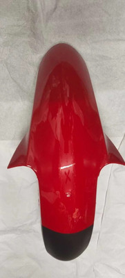 Pratham auto care Front Mud Guard For Yamaha R15 2024(Red)