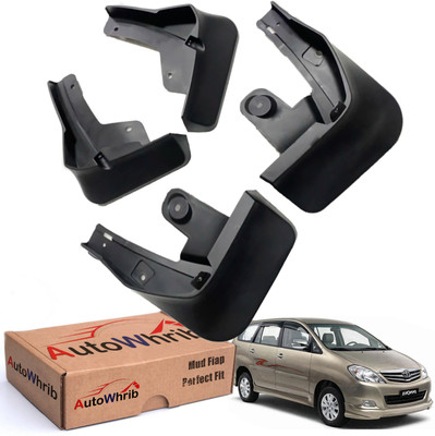 Autowhrib Mud Flap For Toyota Innova 2012(Black)