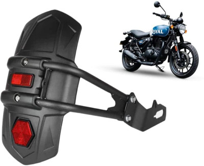 KILLERRYDER Rear Mud Guard For Royal Enfield Universal For Bike 2022(Black)