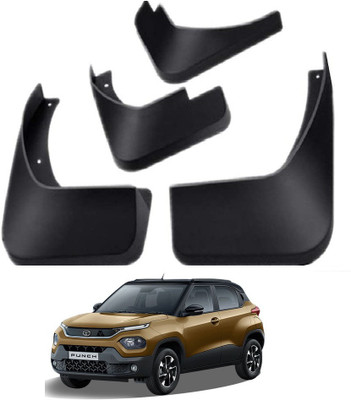 AutoZeal Rear Mud Guard, Front Mud Guard For Tata NA NA(Black)