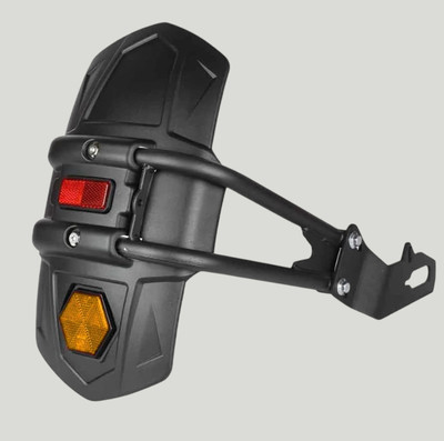 AOW ATTRACTIVE OFFER WORLD Rear Mud Guard For Honda Universal For Bike 2019(Black)