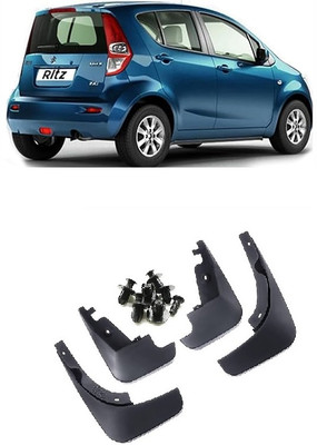 Uneestore Mud Flap, Rear Mud Guard, Front Mud Guard For Maruti Ritz NA(Black)