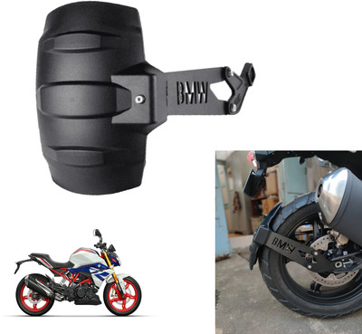 Vagary Rear Mud Guard For BMW G 310 GS NA(Black)