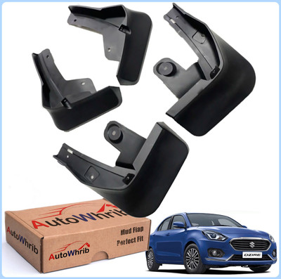Autowhrib Mud Flap For Maruti Swift Dzire 2017(Black)