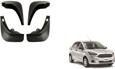 WolkomHome Mud Flap, Front Mud Guard, Rear Mud Guard For Ford Figo 2019(Black)