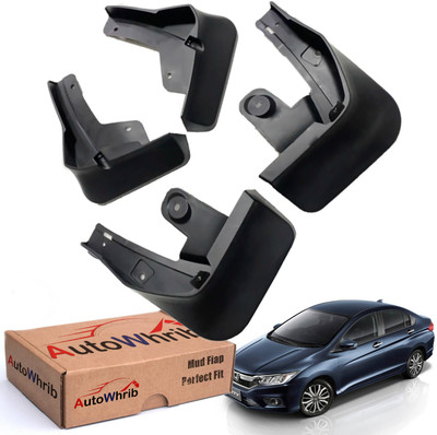 Autowhrib Mud Flap For Honda City 2017(Black)