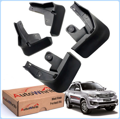 Autowhrib Mud Flap For Toyota Fortuner NA(Black)
