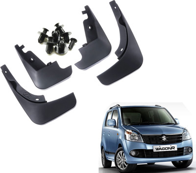 WolkomHome Mud Flap, Front Mud Guard, Rear Mud Guard For Maruti WagonR 2010(Black)