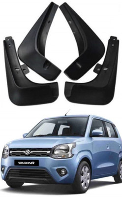 nawani genuine parts Rear Mud Guard, Front Mud Guard For Maruti WagonR NA(Black)