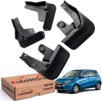 Autowhrib Mud Flap For Maruti Celerio 2019(Black)