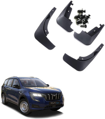 HUDMOZ Front Mud Guard, Rear Mud Guard For Mahindra XUV 700 NA(Black)