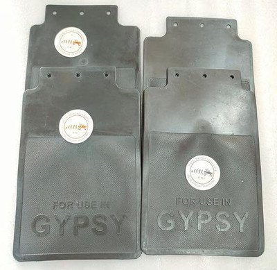 GOYAL MOTORS Mud Flap For Maruti Gypsy NA(Black)