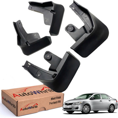 Autowhrib Mud Flap For Toyota Corolla NA(Black)