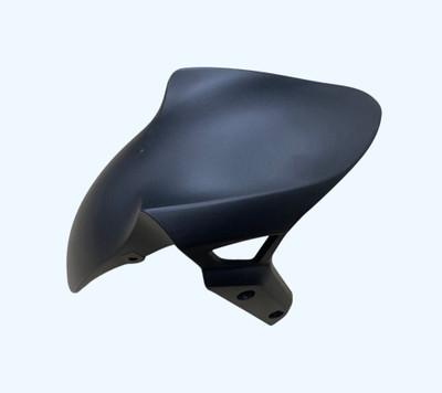 meenu arts Front Mud Guard For Aprilia Universal For Bike 2021(Black)
