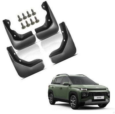 Auto-Ex Front Mud Guard, Rear Mud Guard For HYUNDAI NA NA(Black)
