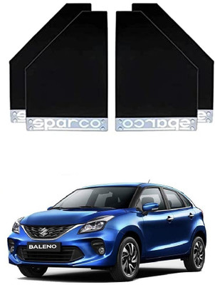 GS Grow n Shine Rear Mud Guard For Maruti Baleno NA(Black)